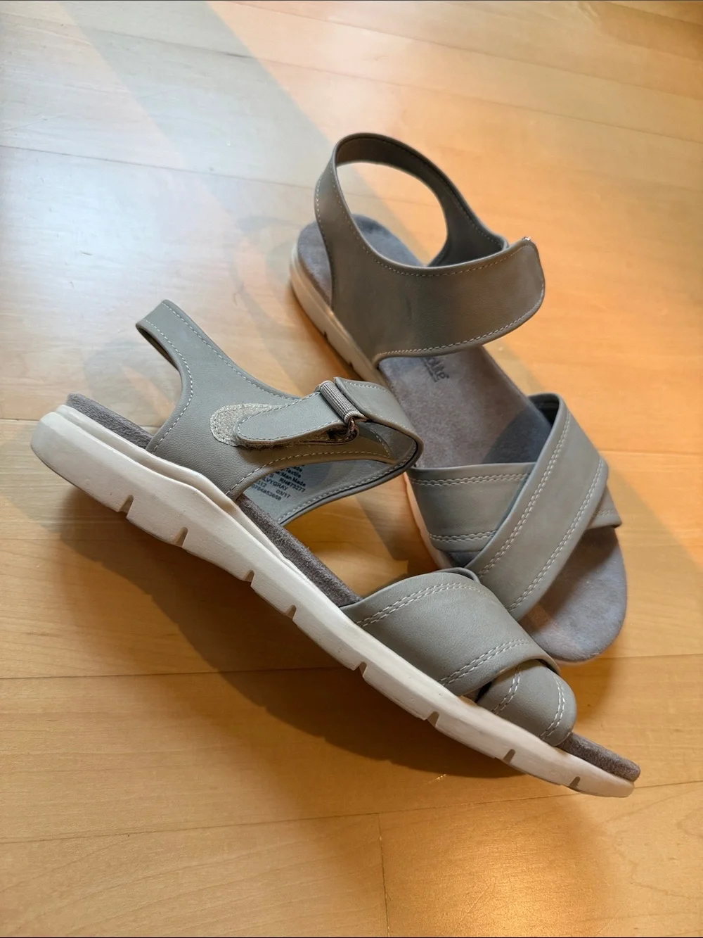 croft & barrow Women’s Neutral Taupe Slingback Sandals